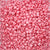 Matte Rose Quartz Plastic Pony Beads 6 x 9mm