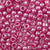 Mauve Pink Pearl Plastic Craft Pony Beads, Plastic Bead Size 6 x 9mm in Bulk Bag 