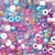 Unicorn Glamour Mix Plastic Pony Beads 6 x 9mm