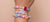 alphabet bead bracelets on wrist