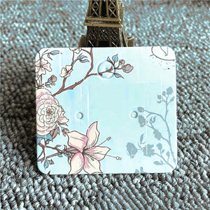 Light Blue Earring Cards, Small, Pack of 20