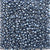 Dark Steel Blue Pearl Plastic Pony Beads. Size 6 x 9 mm. Craft Beads.