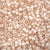 Light Peachy Cream Marbled Plastic Pony Beads 6 x 9mm, about 100 beads