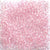 Light Coral Transparent Plastic Pony Beads 6 x 9mm