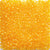 Golden Sun Glitter Plastic Craft Pony Beads, Size 6 x 9mm