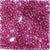 Dark Pink Glitter Plastic Pony Beads 6 x 9mm