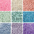 Pastel Pearl 6 x 9mm Pony Bead Variety Pack - 9 Colors (4500 beads total)