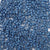 Denim Blue Plastic Craft Pony Beads, Size 6 x 9mm
