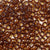 Root Beer Brown Plastic Craft Pony Beads, Size 6 x 9mm