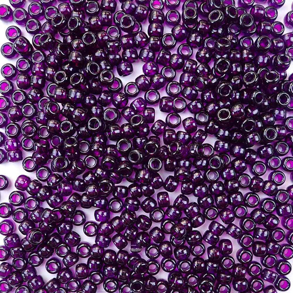 Jet (Transparent Black) Plastic Craft Pony Beads 6x9mm Bulk - Pony Bead  Store