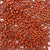 Rust Reddish Brown Plastic Craft Pony Beads, Size 6 x 9mm