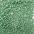 Fern Green Pearl Plastic Craft Pony Beads, Size 6 x 9mm