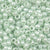 Sea Green Pearl Plastic Pony Beads 6 x 9mm