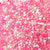 Baby Pink Multi-color Mix of Plastic Craft Pony Beads, Plastic Bead Size 6 x 9mm in a bulk bag