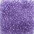 Vintage Amethyst Purple Transparent Plastic Pony Beads 6 x 9mm