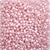Medium Rose Pink Pearl Plastic Pony Beads 6 x 9mm