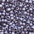 Dark Lavender Pearl Plastic Pony Beads 6 x 9mm