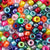Ultimate Rainbow Pearl Multicolor Mix Plastic Pony Beads 6 x 9mm