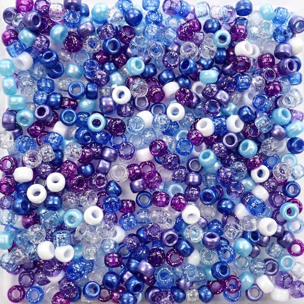 Pony Beads 375+ colors & mixes - craft beads for bracelets