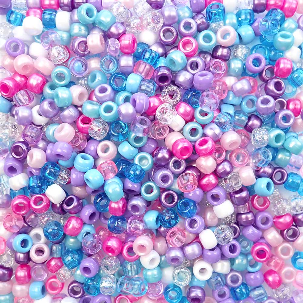 Pink Pony Beads for bracelets, jewelry, arts crafts, made in USA - Pony  Beads Plus