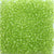 Light Kiwi Green Transparent Plastic Pony Beads 6 x 9mm