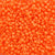 Matte Neon Orange Plastic Pony Beads 6 x 9mm, 100 beads